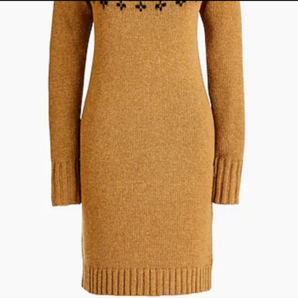 J CREW- beautiful Fair Isle sweater dress size XS - Picture 8 of 8